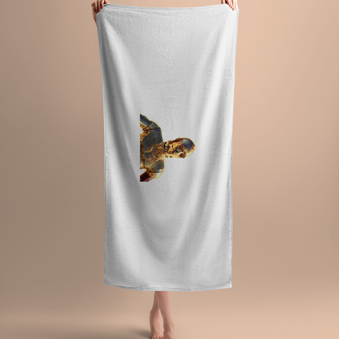 Serviette de bain star wars C-3PO