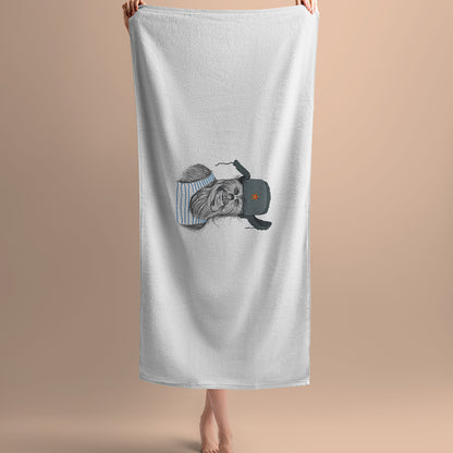 Serviette de bain star wars Chewbacca