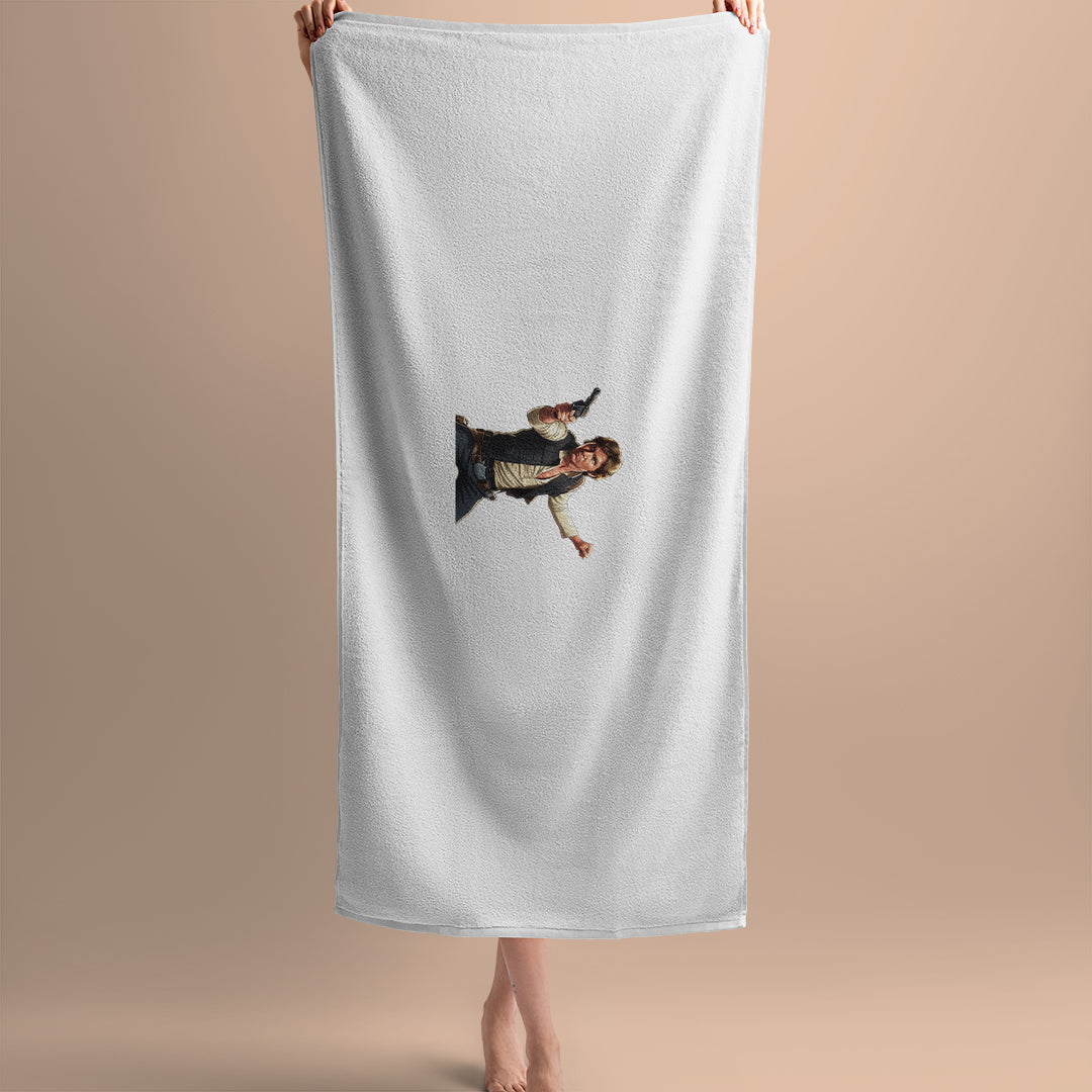Serviette de bain star wars Han Solo