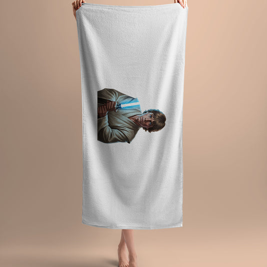 Serviette de bain star wars Luke Skywalker