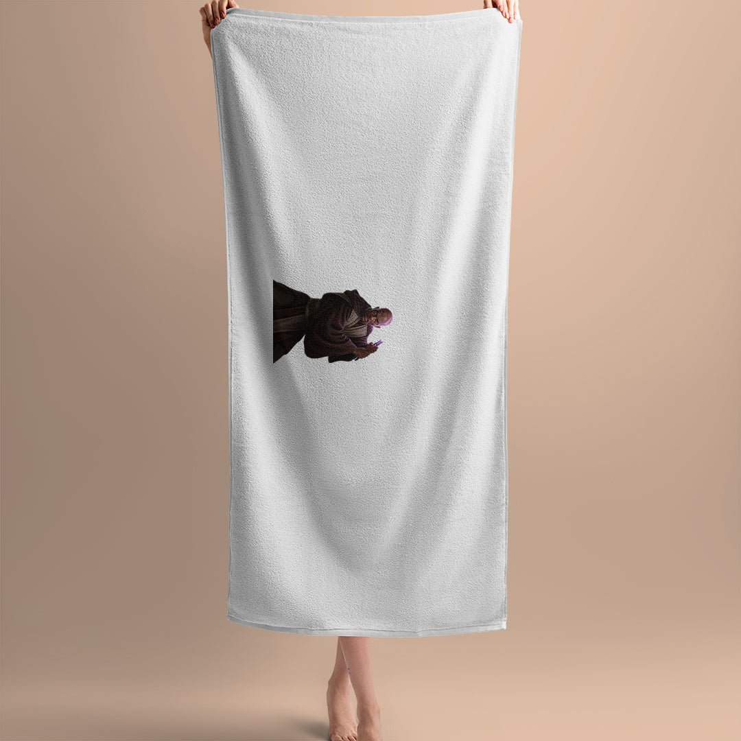 Serviette de bain star wars Mace Windu