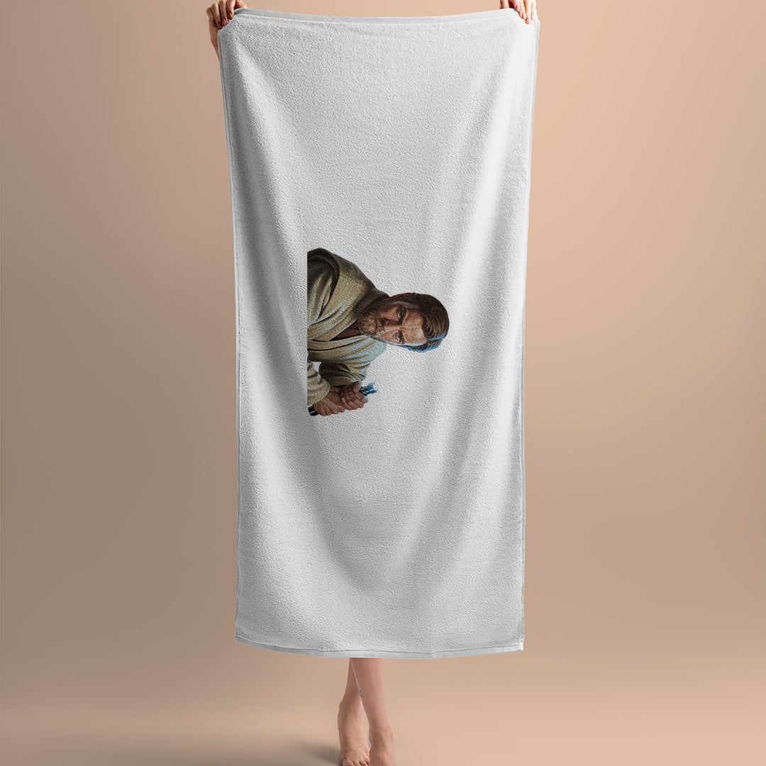 Serviette de bain star wars Obi-Wan Kenobi