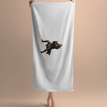 Serviette de bain star wars Qui-Gon Jinn