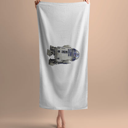 Serviette de bain star wars R2-D2