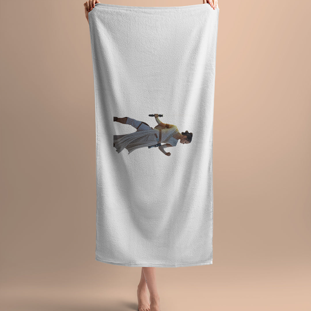 Serviette de bain star wars Rey