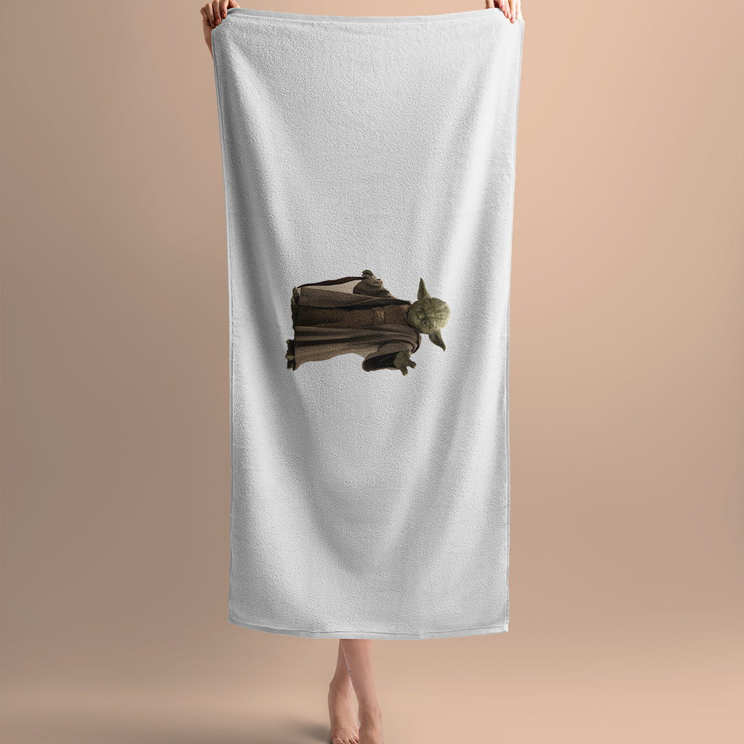 Serviette de bain star wars Yoda