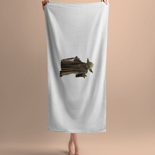 Serviette de bain star wars Yoda