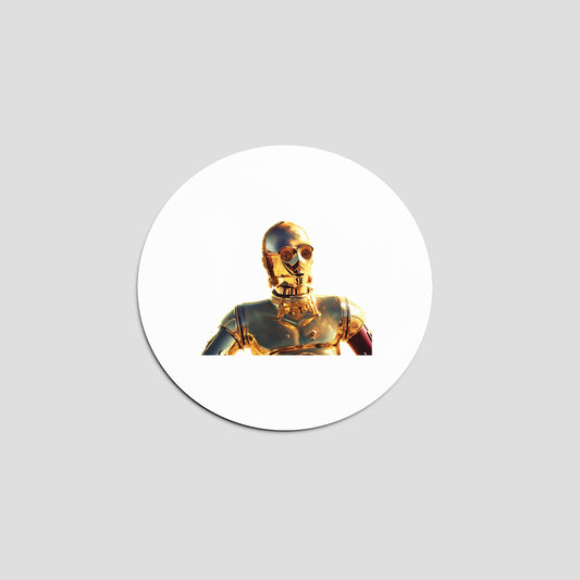 Pegatina de Star Wars C-3PO