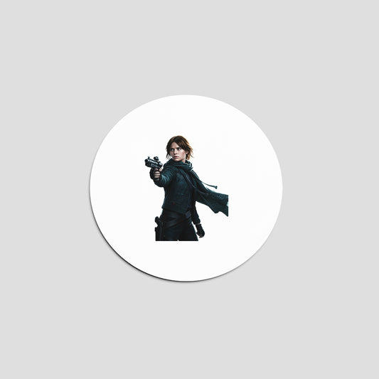 Pegatina de Jyn Erso de Star Wars