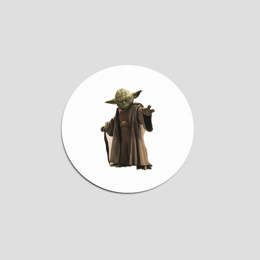 Pegatina de Yoda de Star Wars