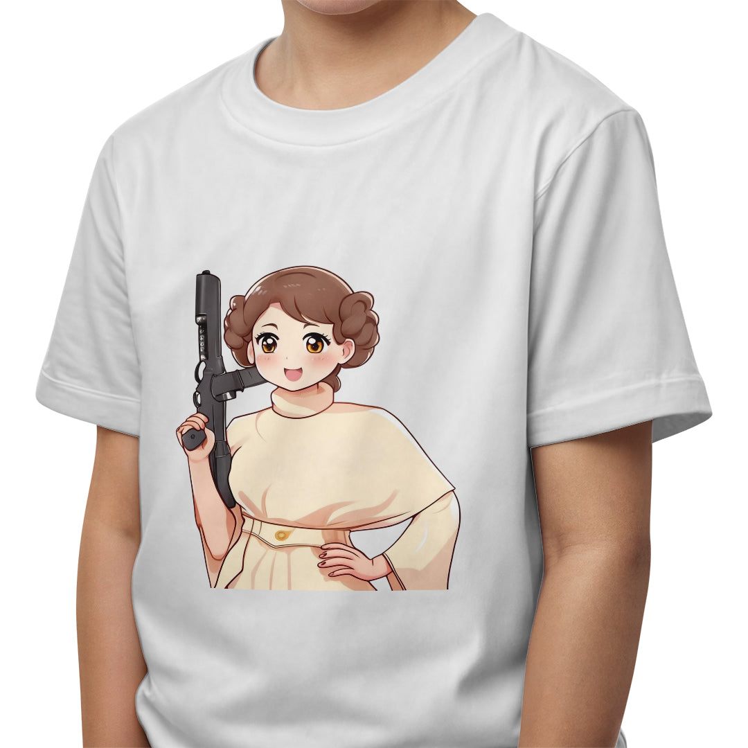 T-shirt Enfant Leia