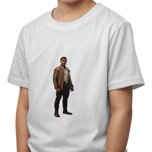 <h2>Fonce dans l’aventure comme Finn avec ce t-shirt Star Wars pour enfants ! Idéal pour ceux qui osent prendre des risques et rêvent de devenir les nouveaux héros de la galaxie.</h2>