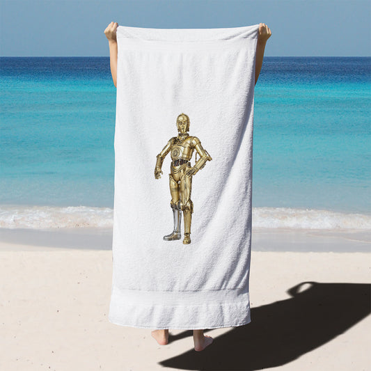 serviette de plage C-3PO