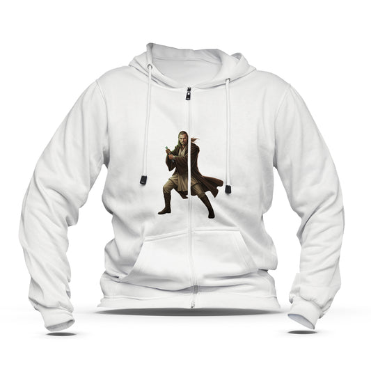 hoodie zippé star wars Qui-Gon Jinn