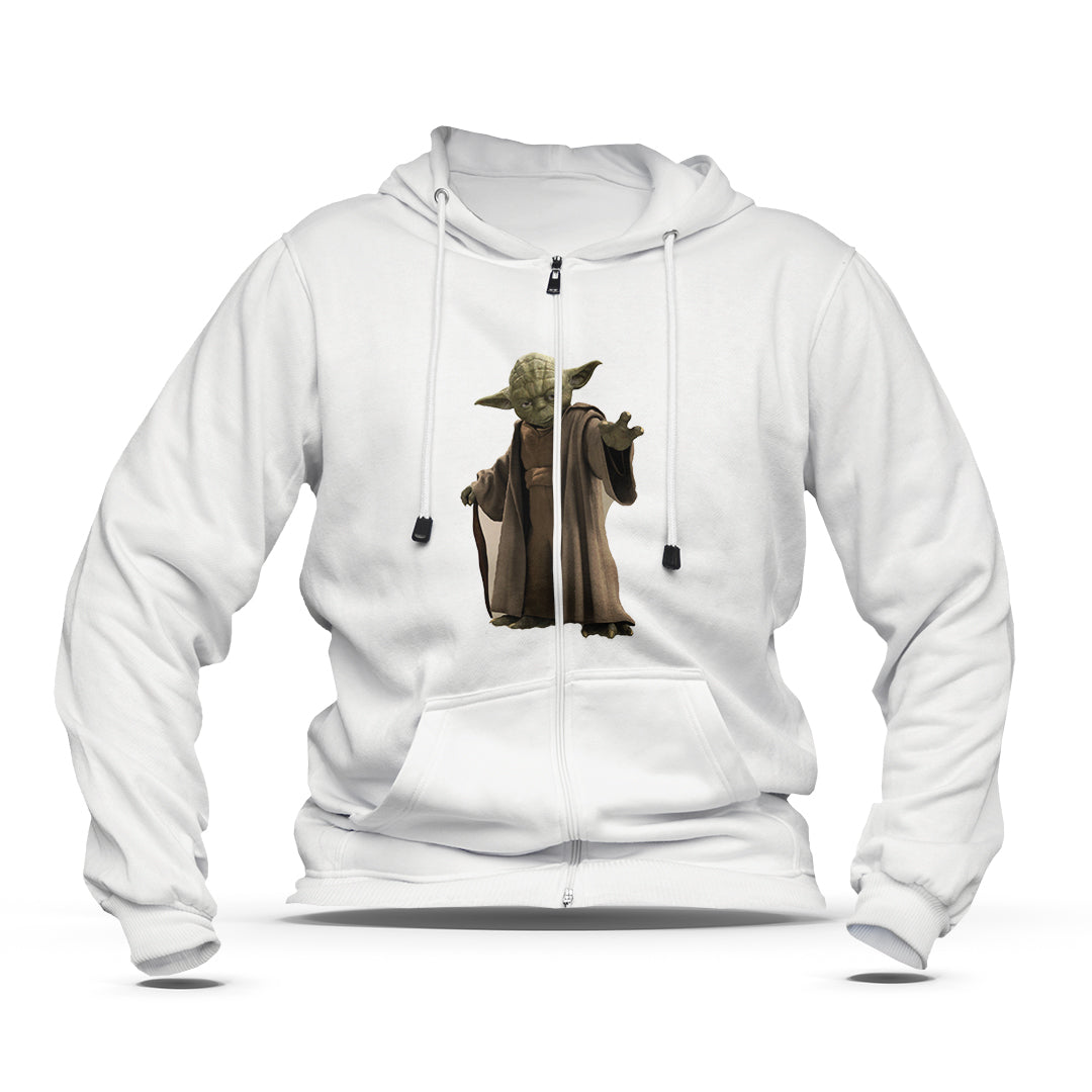 hoodie zippé star wars Yoda