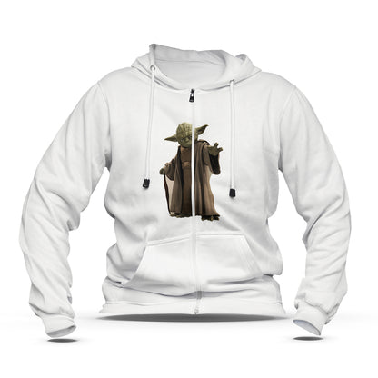 hoodie zippé star wars Yoda