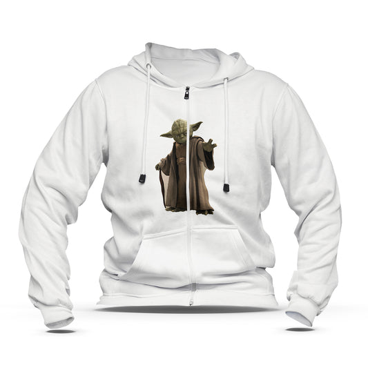 hoodie zippé star wars Yoda