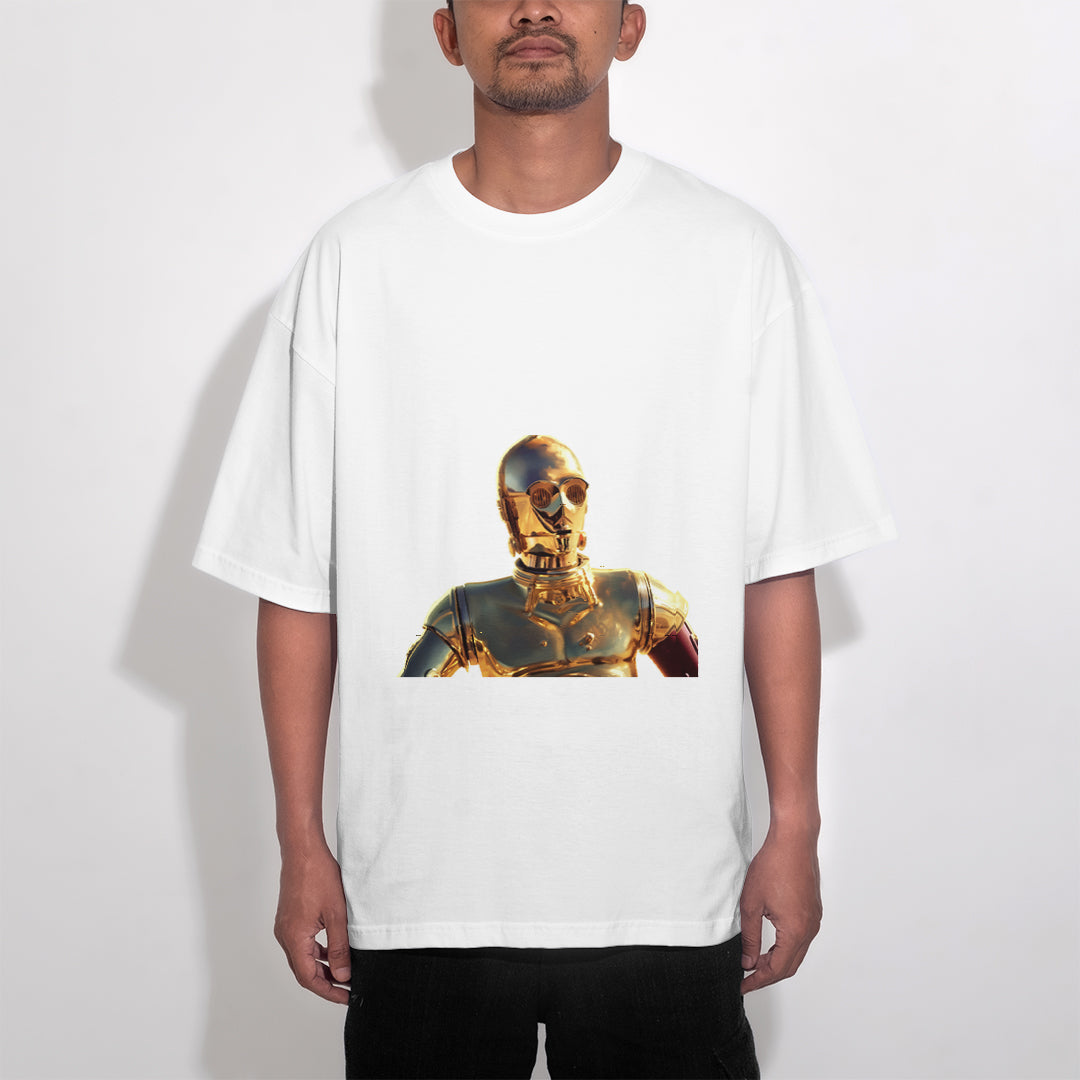 t-shirt oversize star wars c3po