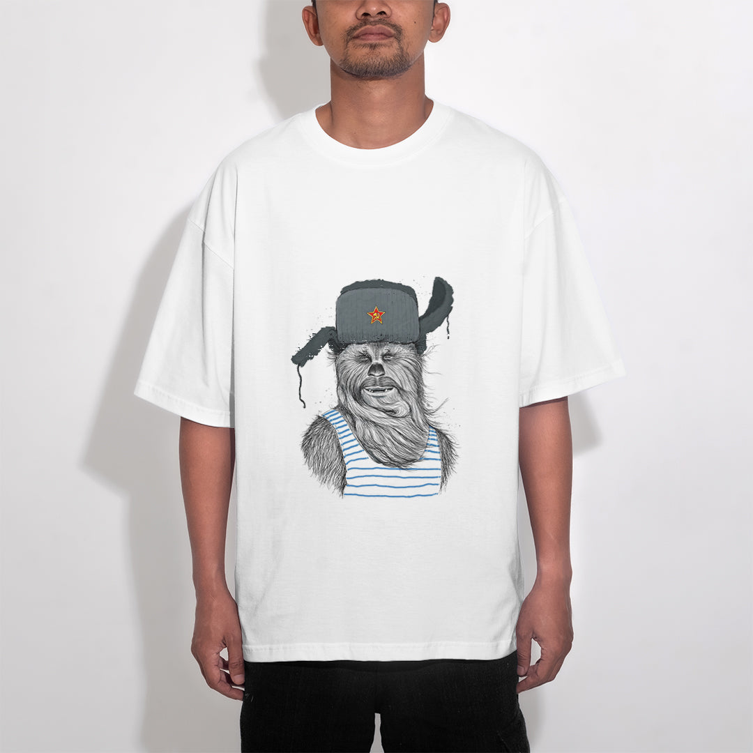 t-shirt oversize star wars chewbacca