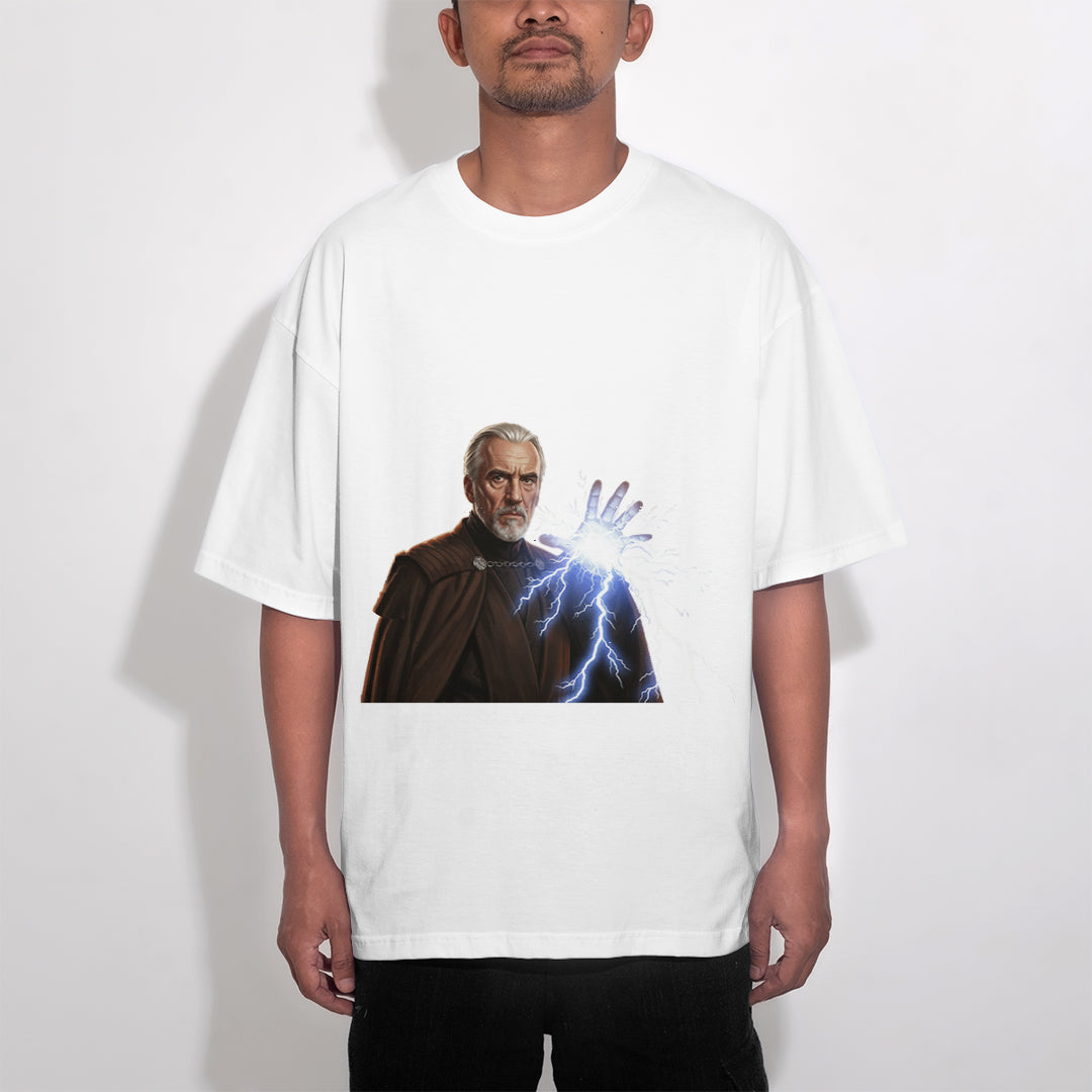 t-shirt oversize star wars comte dooku
