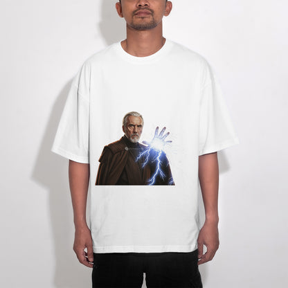 t-shirt oversize star wars comte dooku