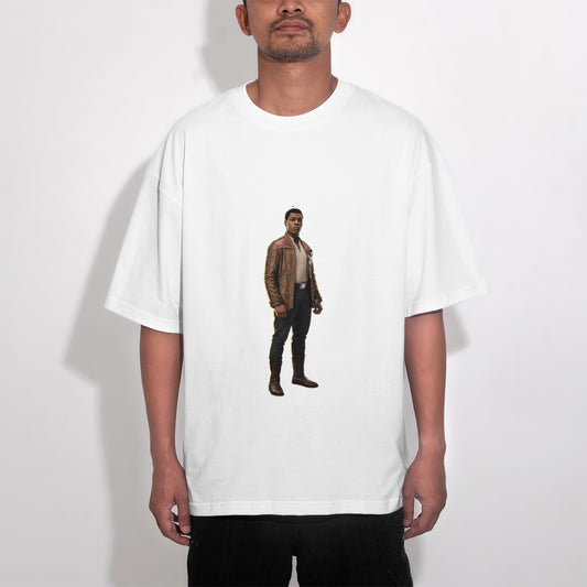 t-shirt oversize star wars finn
