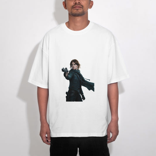 t-shirt oversize star wars jyn erso