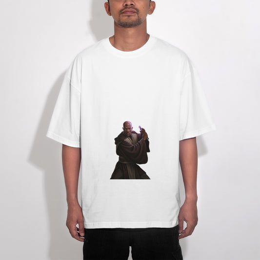 t-shirt oversize star wars mace windu
