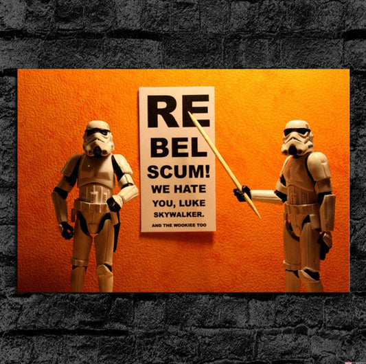 cadre toile star wars