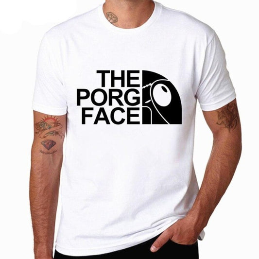 Camiseta Star Wars Porg Línea de Golpe