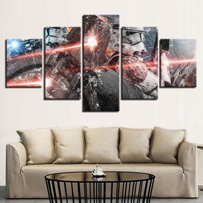 toile star wars 5 pieces