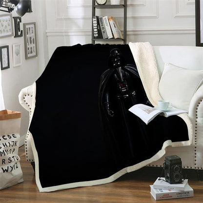 Manta de ganchillo Darth Vader de Star Wars