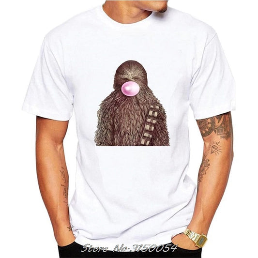 Camiseta Star Wars Chewbacca con Chicle y Nuevo Corte de Pelo