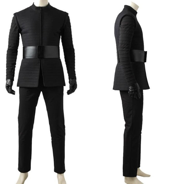 Costume Star Wars Kylo Ren Pour Garçon - Taille 104/116 (5-6 Ans) - Haut Avec Cape Et Masque - 100% Polyester