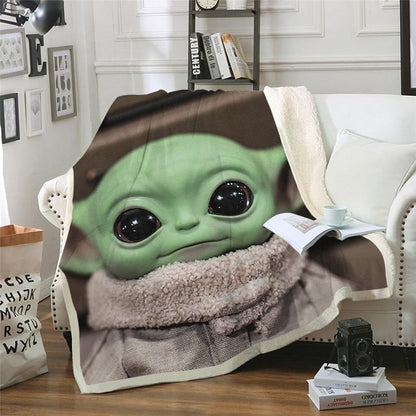 PLAID BEBE YODA