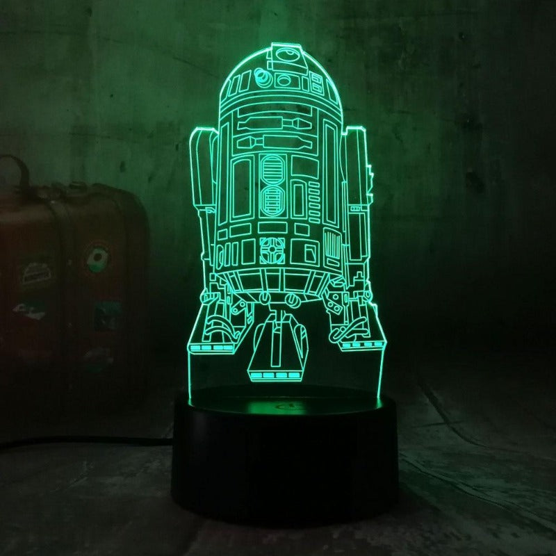 Lampe LED 3D Bébé Yoda - Grogu – Le Génie de la Lampe 3D