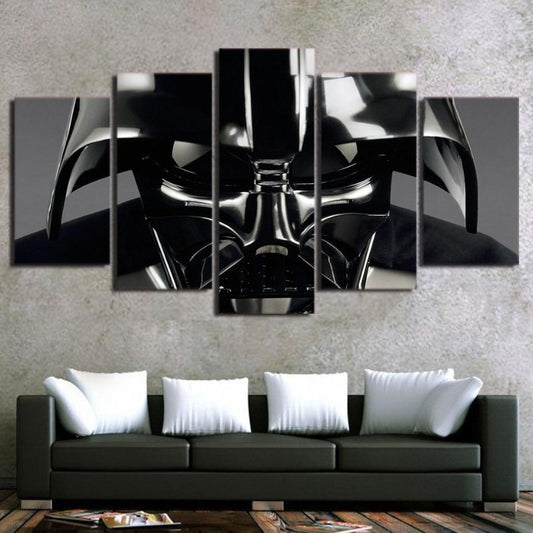 tableau star wars noir et blanc