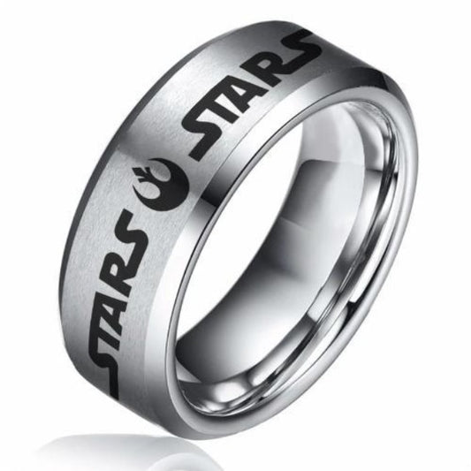 bague star wars argent