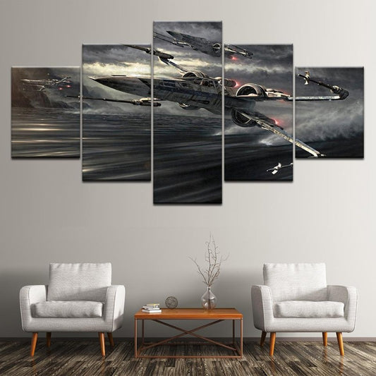 Tableau Star Wars X Wing