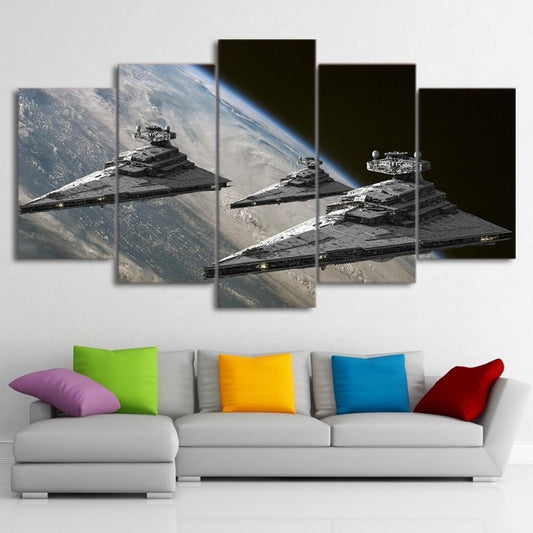 Tableau Star Wars Destroyer