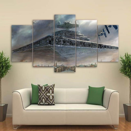 Tableau Vaisseau Impérial Star Wars