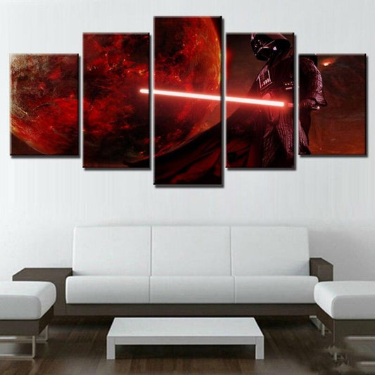 star wars dark vador tableau