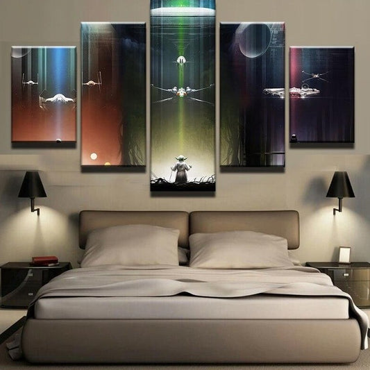 tableau yoda star wars