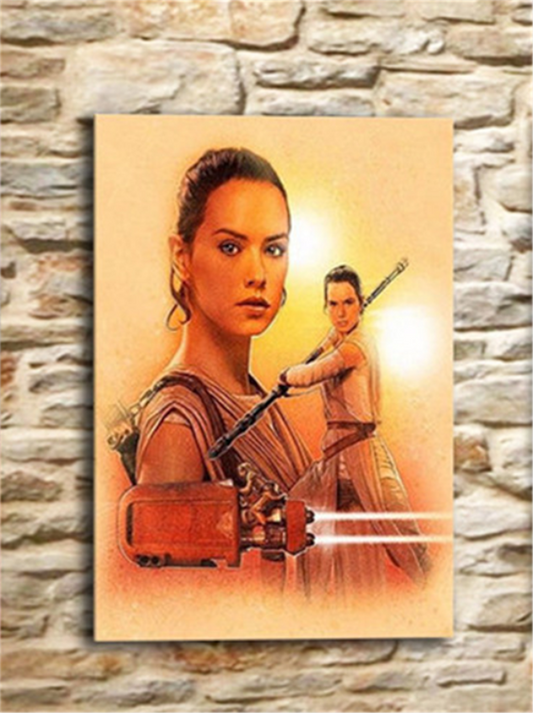 Tableau Star Wars Rey
