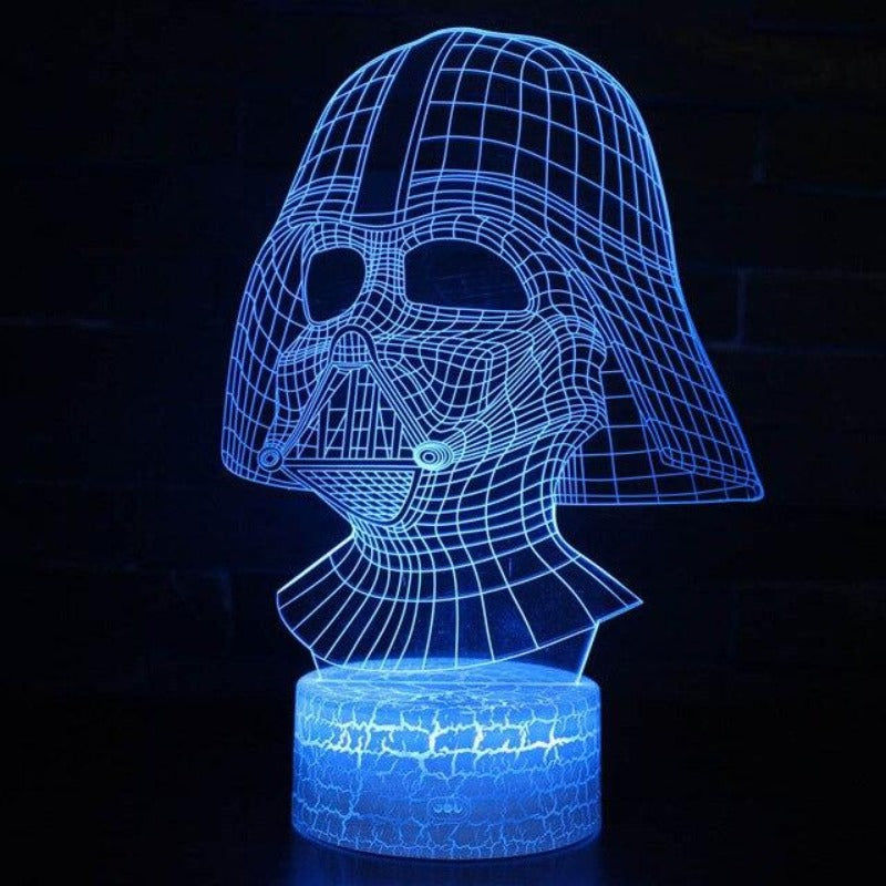 lampe 3d dark vador