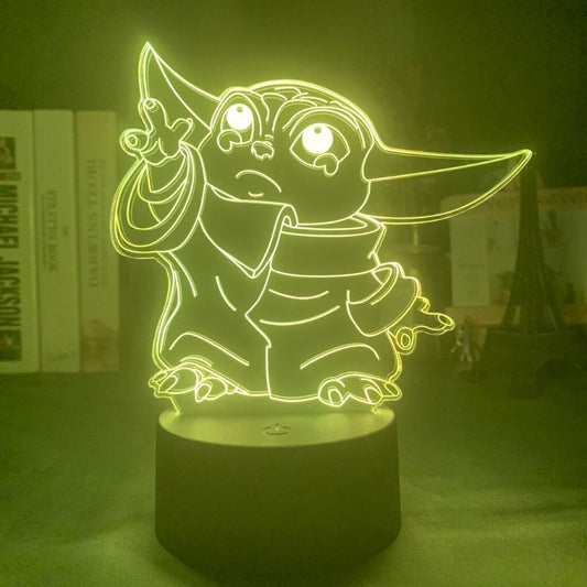 star wars yoda lampe