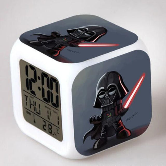 horloge reveil sark vador star wars
