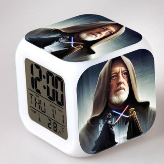 horloge reveil star wars