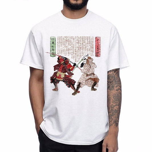 Camiseta Star Wars estilo Japonés