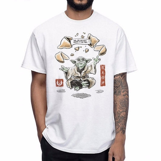 Camiseta Star Wars Yoda Meditación